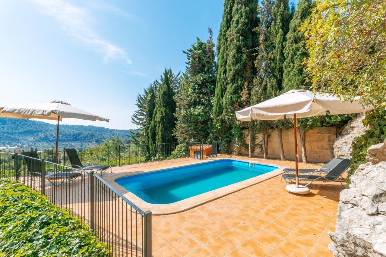 Wunderschoene Ruhige Finca Mit Pool In Galilea Galilea  Buitenkant foto