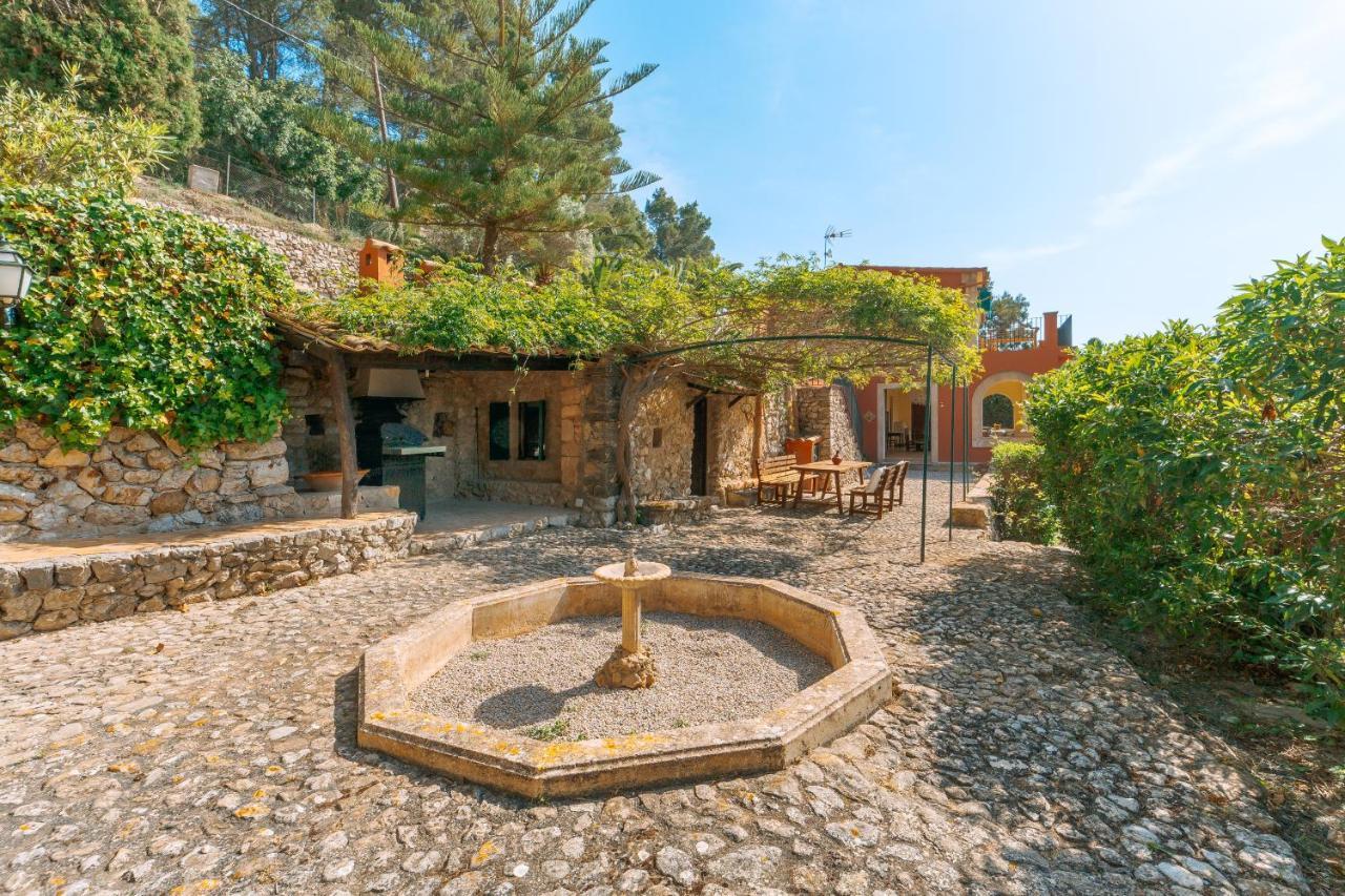 Wunderschoene Ruhige Finca Mit Pool In Galilea Galilea  Buitenkant foto